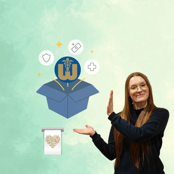 Eine Wutschka-Mitarbeiterin zeigt eine k&uuml;nstlerische Darstellung der Kunden-App